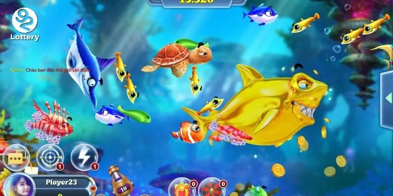 Đa dạng sảnh game hấp dẫn ở bắn cá 92Lottery